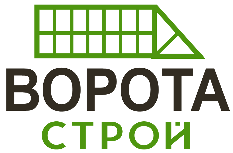 Откатные ворота с евроштакетником в Панфилово